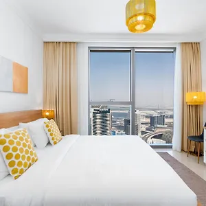  شقة Unified Vacation Homes-1 Bed Apt With Stunning View-high Floor-free Pool Gym الإمارات العربية المتحدة